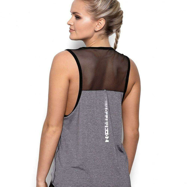 Elegant Sheer Mesh Blouse by Eldar