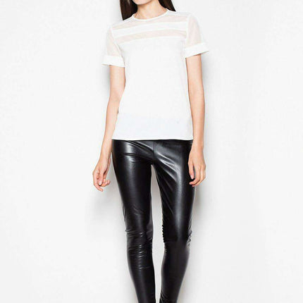 Elegant Sheer Sleeve Top - Très Elite