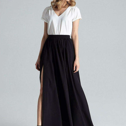 Elegant Side-Slit Maxi Skirt - Très Elite