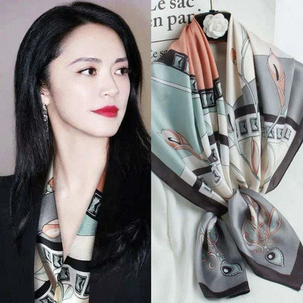 Elegant Silk Satin Hijab Scarf - A Touch of Luxury for Every Occasion - Très Elite