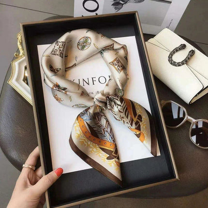 Elegant Silk Satin Hijab Scarf - A Touch of Luxury for Every Occasion - Très Elite