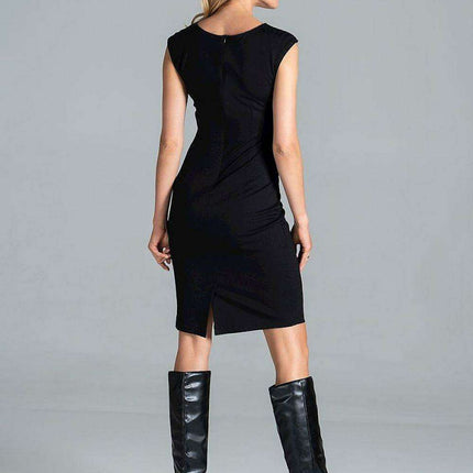 Elegant Sleeveless Midi Dress for Everyday Elegance - Très Elite