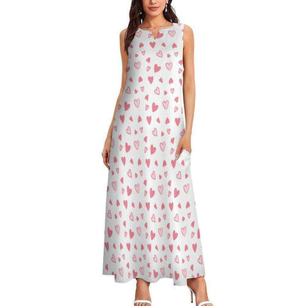Elegant Sleeveless Poly Dress - Your Go-To Wardrobe Classic - Très Elite