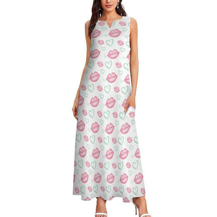 Elegant Sleeveless Poly Dress - Your Go-To Wardrobe Classic - Très Elite