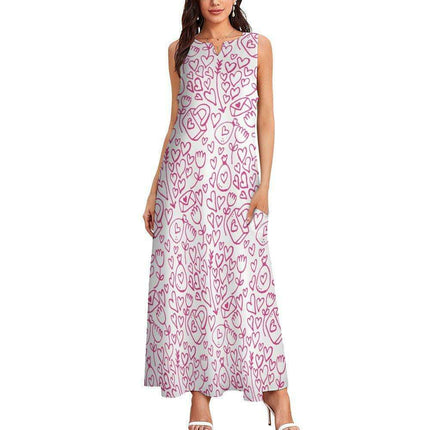 Elegant Sleeveless Poly Dress - Your Go-To Wardrobe Classic - Très Elite