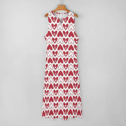 Elegant Sleeveless Poly Dress - Your Go-To Wardrobe Classic - Très Elite