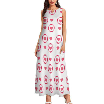 Elegant Sleeveless Poly Dress - Your Go-To Wardrobe Classic - Très Elite