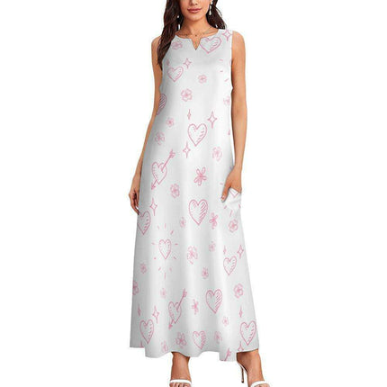 Elegant Sleeveless Poly Dress - Your Go-To Wardrobe Classic - Très Elite
