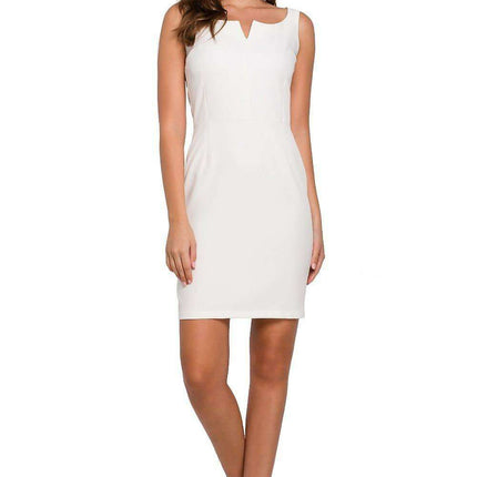 Elegant Sleeveless Square Neck Mini Dress - Très Elite