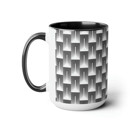 Elegant Sophistication Ceramic Coffee Mugs - Elevate Your Morning Ritual - Très Elite