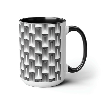 Elegant Sophistication Ceramic Coffee Mugs - Elevate Your Morning Ritual - Très Elite