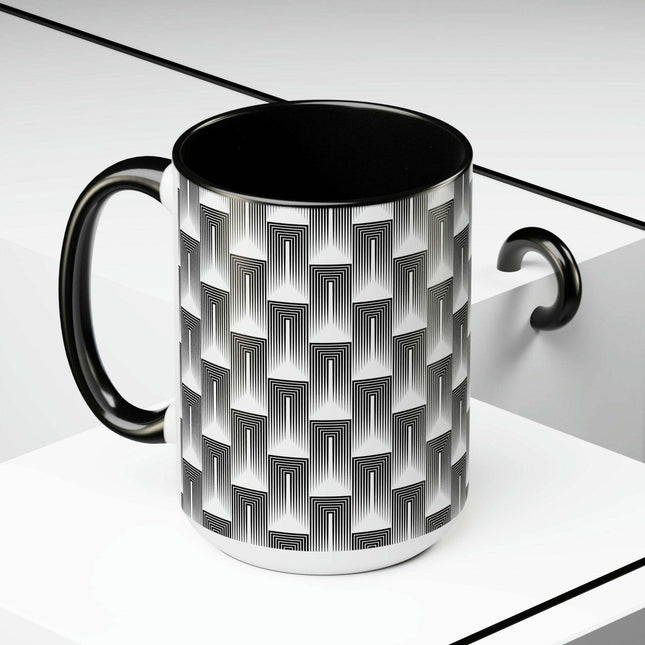 Elegant Sophistication Ceramic Coffee Mugs - Elevate Your Morning Ritual