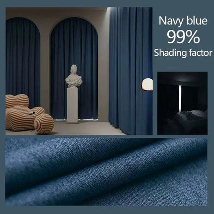 Elegant Soundproof Blackout Curtains - Premium Dual-Fabric Linen Cotton for Cozy Home Ambiance - Très Elite