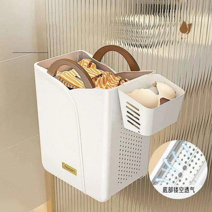 Elegant Space-Saving Laundry Basket for Convenient Organization - Très Elite