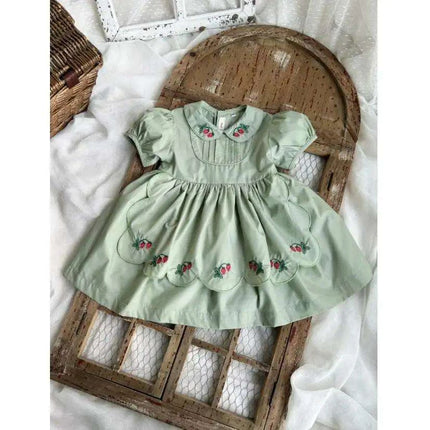Elegant Spanish Lolita Toddler Dress - Ideal for Birthdays and Eid Celebrations - Très Elite