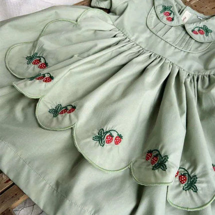Elegant Spanish Lolita Toddler Dress - Ideal for Birthdays and Eid Celebrations - Très Elite