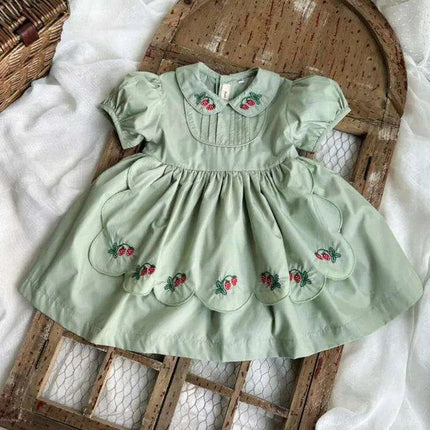 Elegant Spanish Lolita Toddler Dress - Ideal for Birthdays and Eid Celebrations- Très Elite- Très Elite