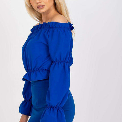 Elegant Spanish Shoulder Blouse For Women European Style - Très Elite
