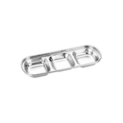Elegant Stainless Steel Condiment Serving Set for Entertaining and BBQ Gatherings - Très Elite
