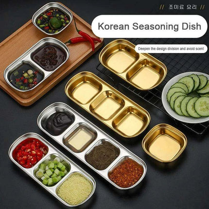 Elegant Stainless Steel Condiment Serving Set for Entertaining and BBQ Gatherings - Très Elite
