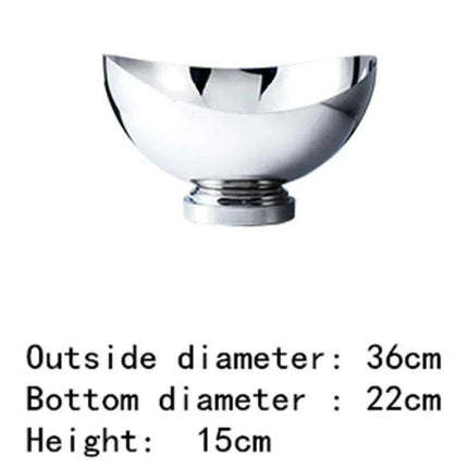 Elegant Stainless Steel Deer Head Beverage Chiller - Premium Ice Bucket - Très Elite