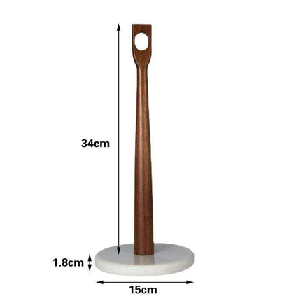 Elegant Stainless Steel Paper Roll Dispenser for Kitchen and Bathroom- Très Elite- Très Elite