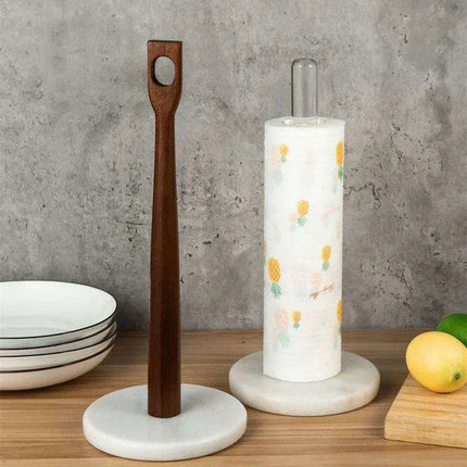 Elegant Stainless Steel Paper Roll Dispenser for Kitchen and Bathroom - Très Elite