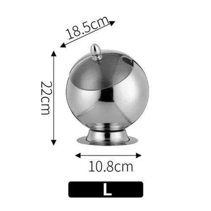 Elegant Stainless Steel Serving Bowls for Hot Pot Condiments - Très Elite