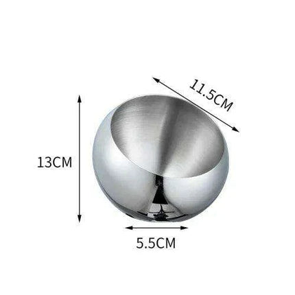 Elegant Stainless Steel Serving Bowls for Hot Pot Condiments - Très Elite