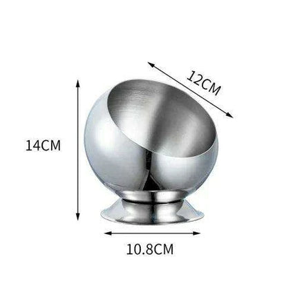Elegant Stainless Steel Serving Bowls for Hot Pot Condiments - Très Elite