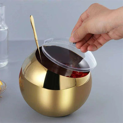 Elegant Stainless Steel Serving Bowls for Hot Pot Condiments - Très Elite