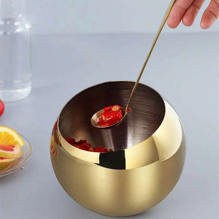 Elegant Stainless Steel Serving Bowls for Hot Pot Condiments - Très Elite