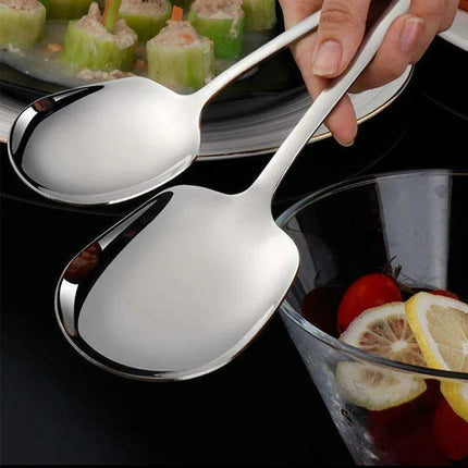 Elegant Stainless Steel Serving Spoon for Refined Culinary Display - Très Elite