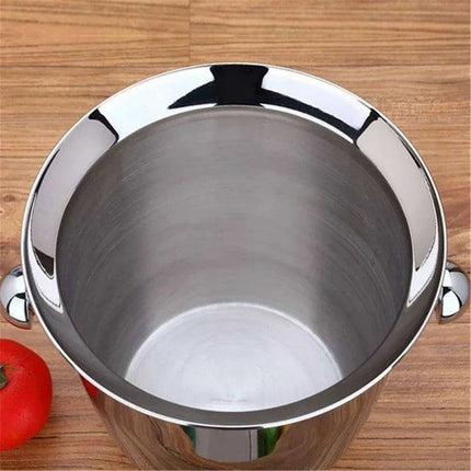 Elegant Stainless Steel Wine Chilling and Cooling Set for Upscale Venues - Très Elite