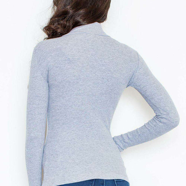 Elegant Striped Turtleneck Sweater - Timeless Style