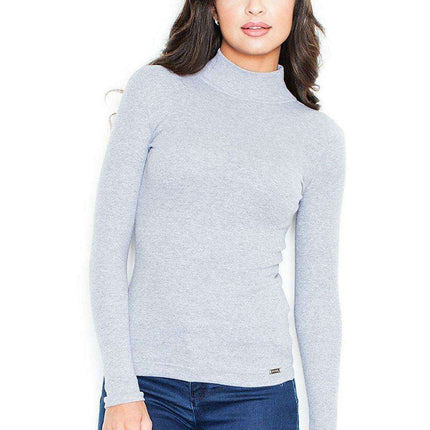 Elegant Striped Turtleneck Sweater - Timeless Style