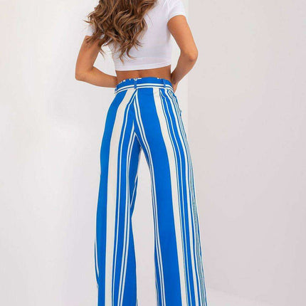 Elegant Striped Wide Leg Trousers For Women Italian Moda - Très Elite