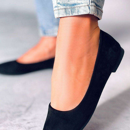 Elegant Suede Ballerinas - Model 176038 - Très Elite