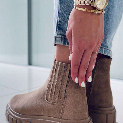 Elegant Suede Jodhpur Boot Model 172847 - Très Elite