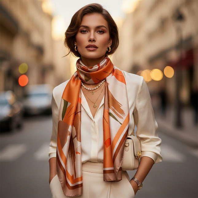 Botanica Summer Scarf — 180×90cm Lightweight Wrap, 60+ Patterns