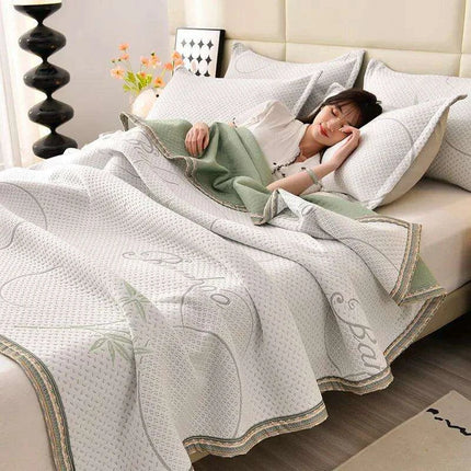 Elegant Summer Jacquard Airable Duvet Blanket - Très Elite