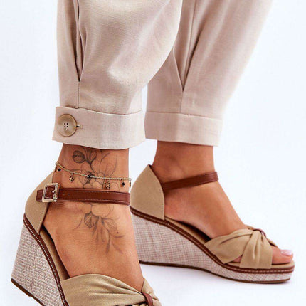 Elegant Summer Sandals - Buskin Model 179861 - Très Elite