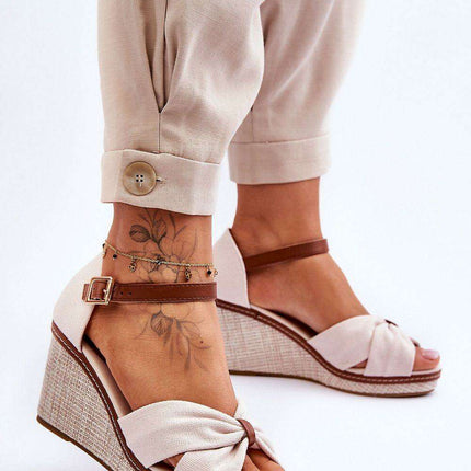 Elegant Summer Sandals - Buskin Model 179861 - Très Elite