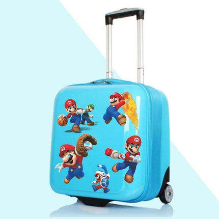 Elegant Super Mario Adventure Nursery Wall Art Decals for Modern Spaces..