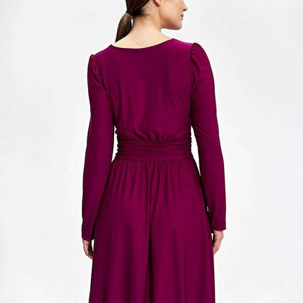 Elegant Sweetheart Flared Dress - Très Elite