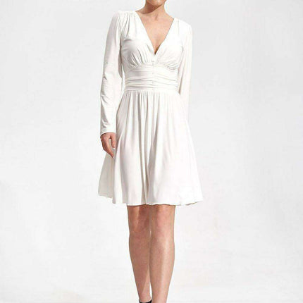 Elegant Sweetheart Flared Dress - Très Elite
