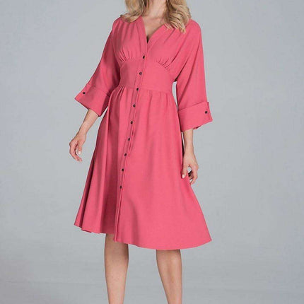 Elegant Sweetheart Kimono Midi Dress with Stylish Wide Sleeves - Très Elite