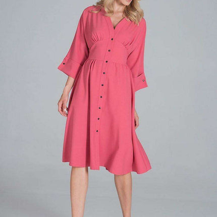 Elegant Sweetheart Kimono Midi Dress with Stylish Wide Sleeves - Très Elite
