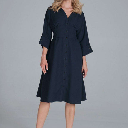 Elegant Sweetheart Kimono Midi Dress with Stylish Wide Sleeves - Très Elite