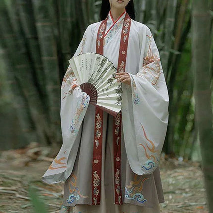 Elegant Tang Dynasty Swordsman Hanfu Outfit - Men's Cultural Performance and Cosplay Costume - Très Elite